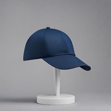 Classic Navy Blue Baseball Cap - Imagem 3