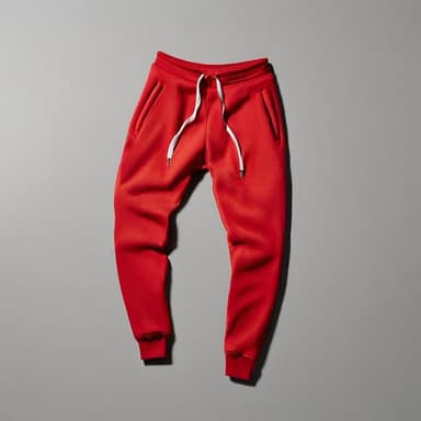 Classic Red Jogger Sweatpants - Imagem 1