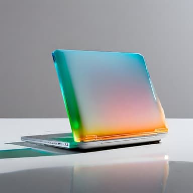 Sleek Modern Laptop with Ambient Lighting - Imagem 2