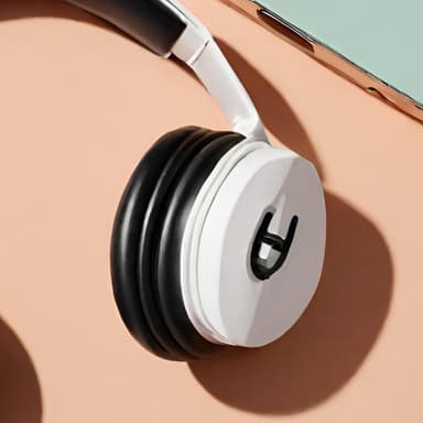 Sleek Wireless Headphone & Inked Earbud Set - Imagem 3