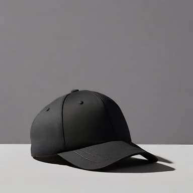 Classic Black Baseball Cap - Imagem 1