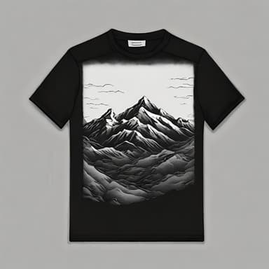 Majestic Mountain Graphic T-Shirt - Imagem 1