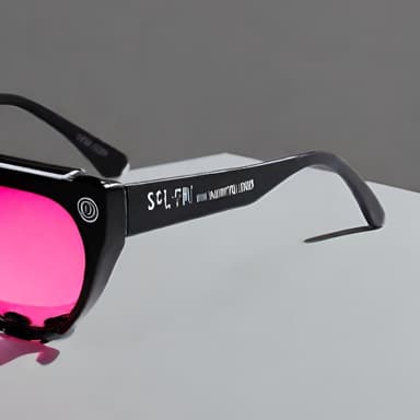 Trendy Pink-Tinted Sunglasses - Imagem 3