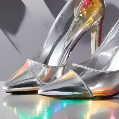 Rainbow Glitter High Heels - Imagem 3