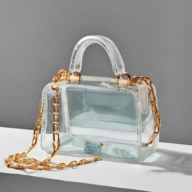 Chic Transparent Fashion Handbag - Imagem 2