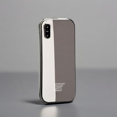 Sleek Mirror Finish Phone Case - Imagem 1