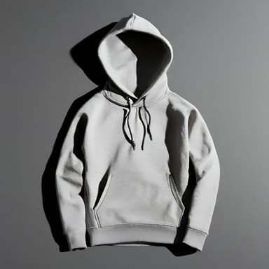 Classic Heather Gray Hoodie - Imagem 1