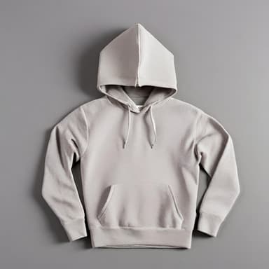 Classic Heather Gray Hoodie - Imagem 3